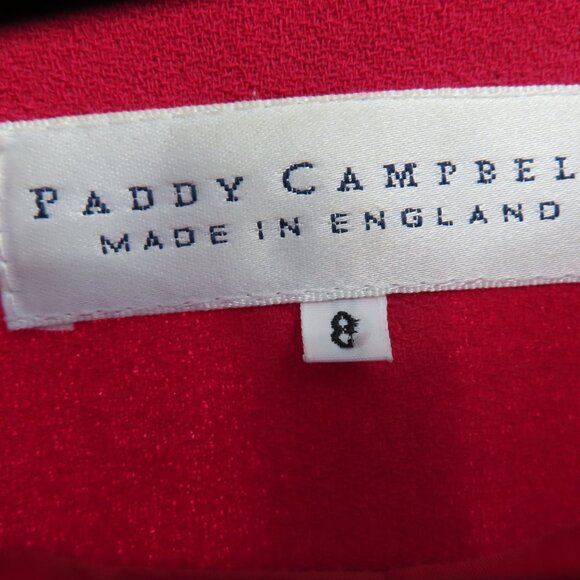 Paddy Campbell Red Wool English Suit, Size 4 (U.S.) - Picture 2 of 11